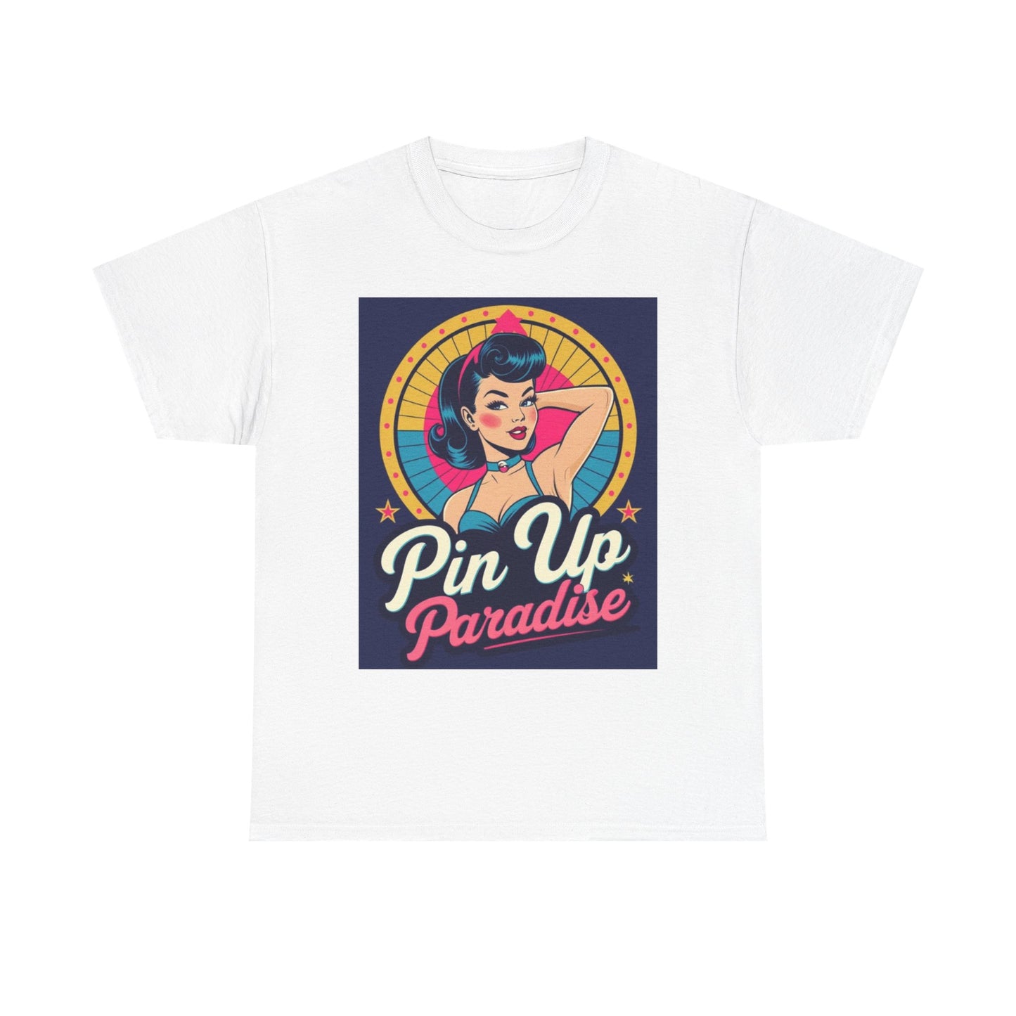 Vintage Pin Up T-Shirt, Retro Unisex Tee, Nostalgic Graphic Shirt, Casual Wear, Gift for Her, Summer Essential