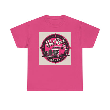 Retro Hot Rod Unisex Heavy Cotton Tee, Vintage Car Shirt, Automotive Gift, Classic Car Lovers Tee, Birthday Gift for Him, Unisex Apparel