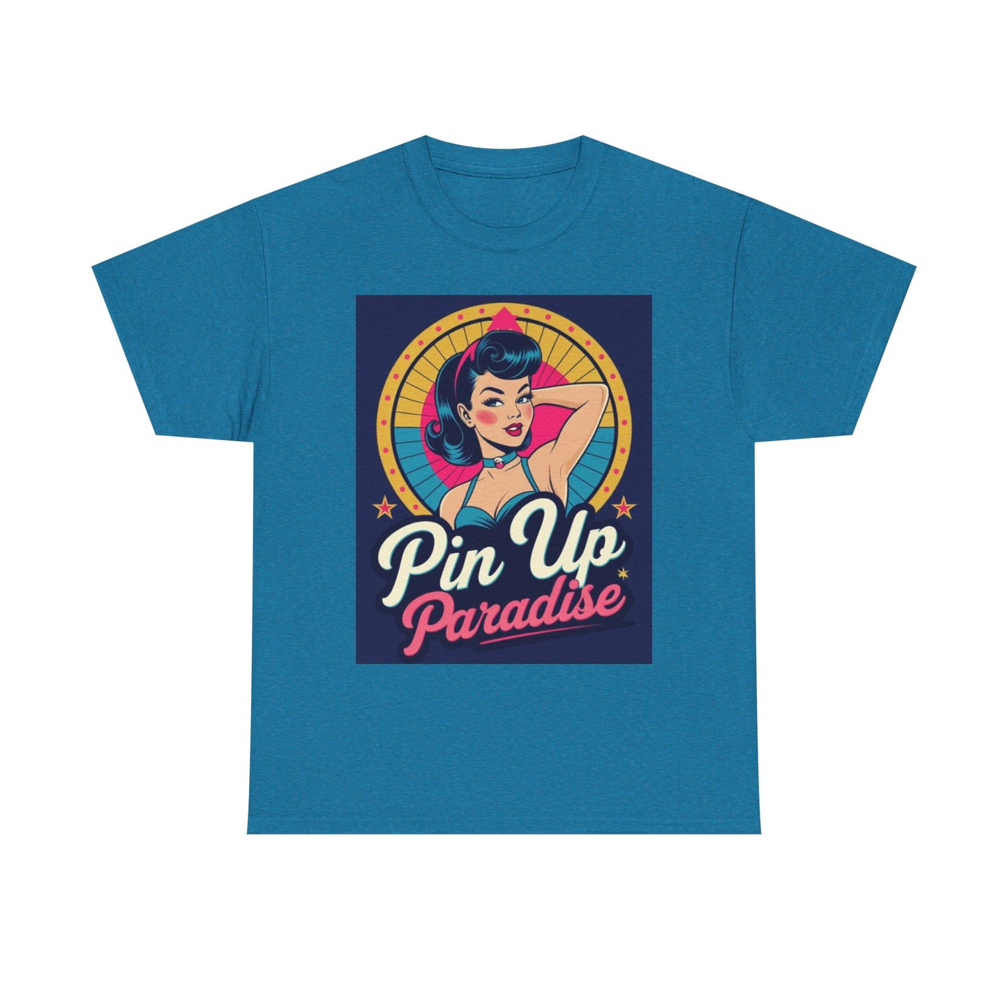 Vintage Pin Up T-Shirt, Retro Unisex Tee, Nostalgic Graphic Shirt, Casual Wear, Gift for Her, Summer Essential