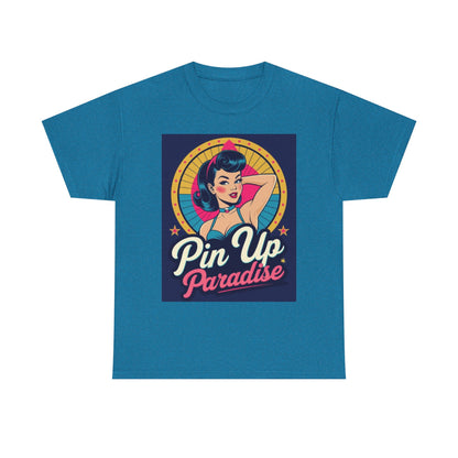 Vintage Pin Up T-Shirt, Retro Unisex Tee, Nostalgic Graphic Shirt, Casual Wear, Gift for Her, Summer Essential