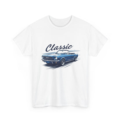 Classic Car Lover Unisex Heavy Cotton Tee | Vintage Auto Graphic Shirt, Gift for Car Enthusiasts, Retro Apparel, Father’s Day Gift