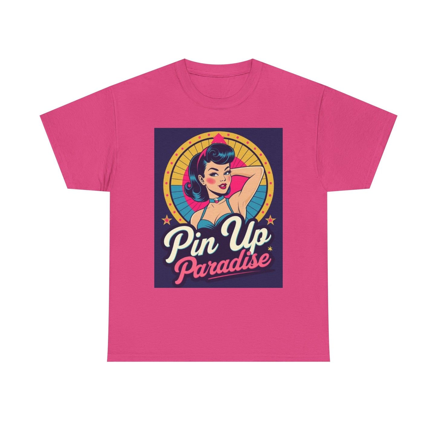 Vintage Pin Up T-Shirt, Retro Unisex Tee, Nostalgic Graphic Shirt, Casual Wear, Gift for Her, Summer Essential