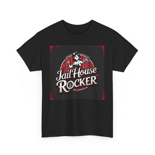 Jail House Rocker Tee, Vintage Music Shirt, Rock and Roll Gift, Unisex Graphic T-Shirt, Concert Outfit, Casual Wear