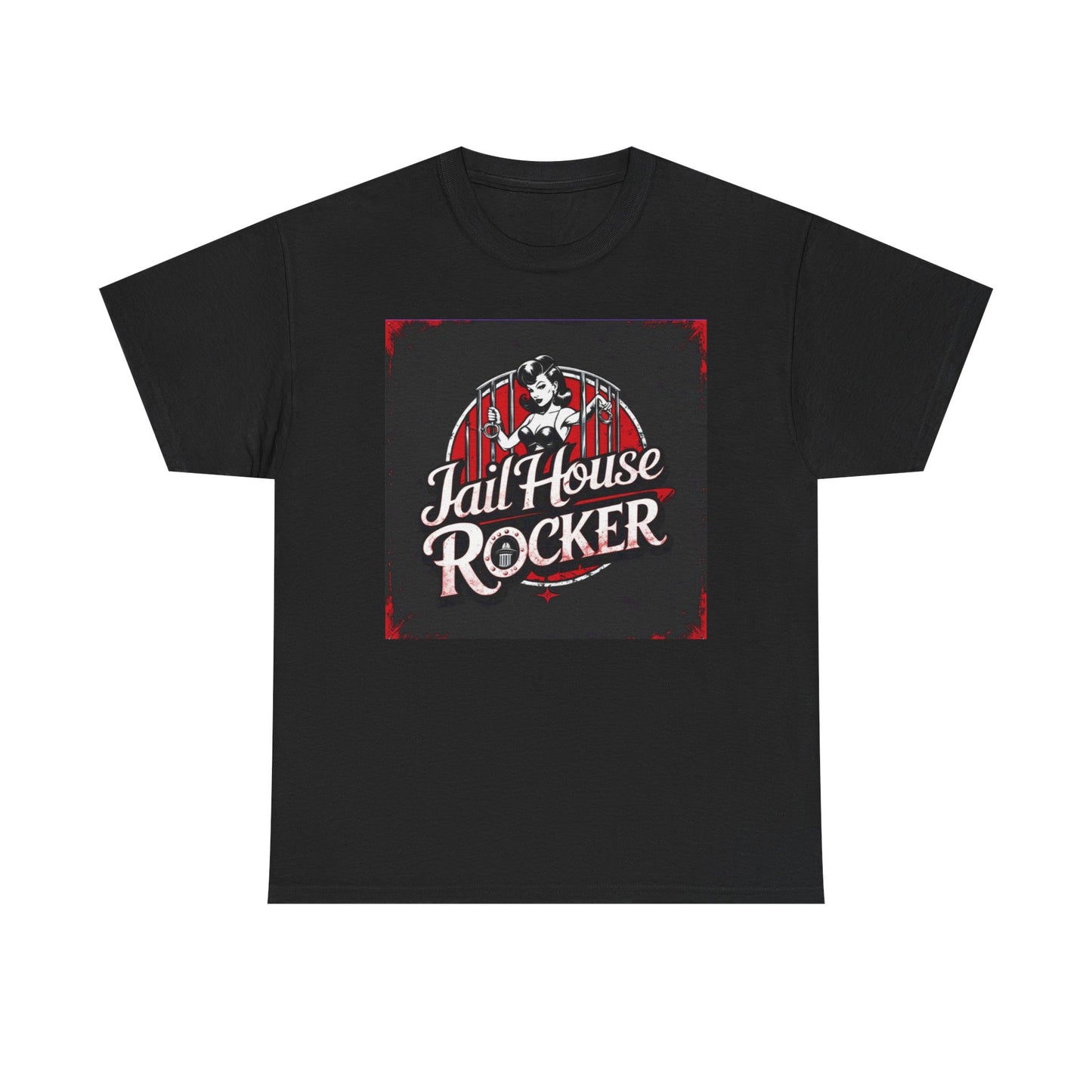 Jail House Rocker Tee, Vintage Music Shirt, Rock and Roll Gift, Unisex Graphic T-Shirt, Concert Outfit, Casual Wear