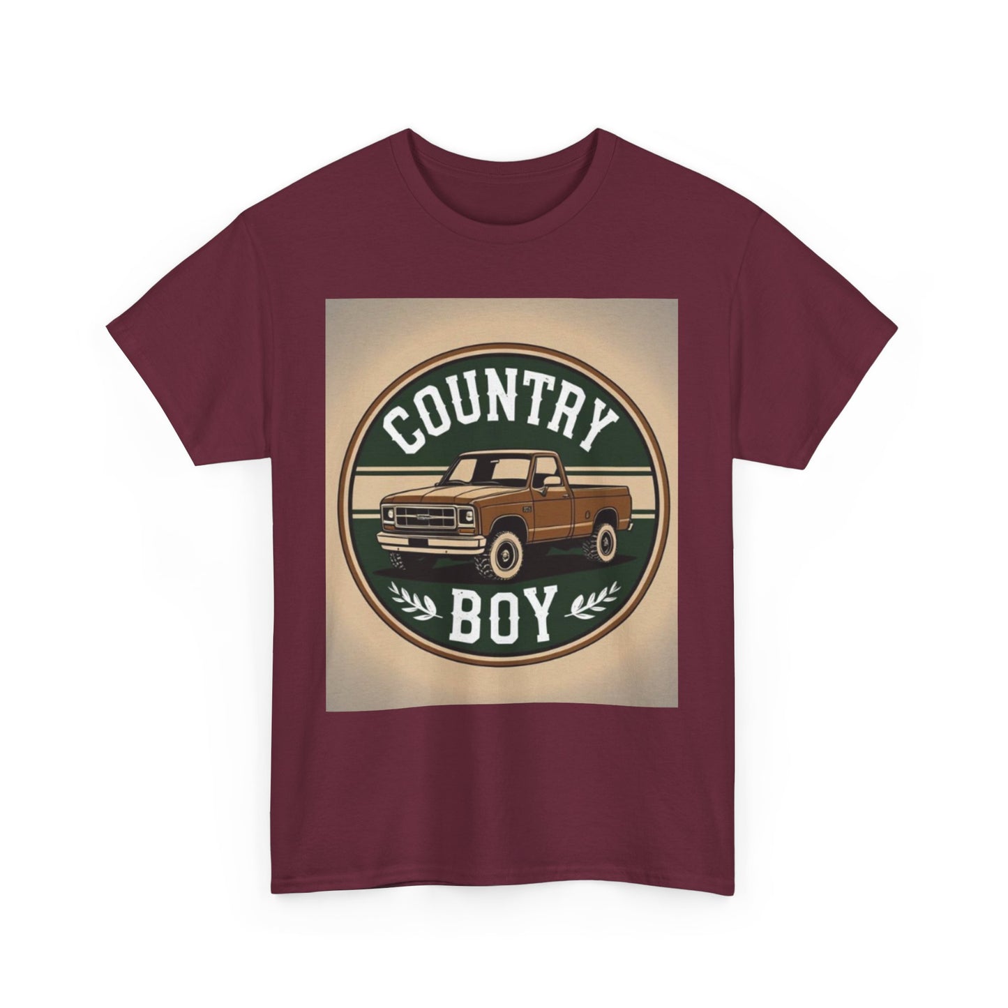Country Boy Unisex Tee | Laid-Back Style, Perfect for Outdoors, Gift for Him, Casual Wear, Rustic Vibes, Everyday Comfort